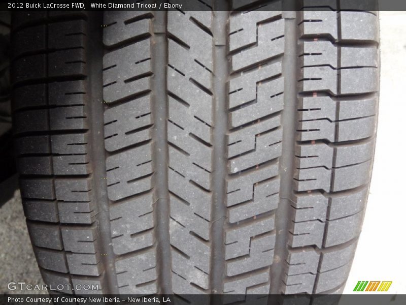 White Diamond Tricoat / Ebony 2012 Buick LaCrosse FWD