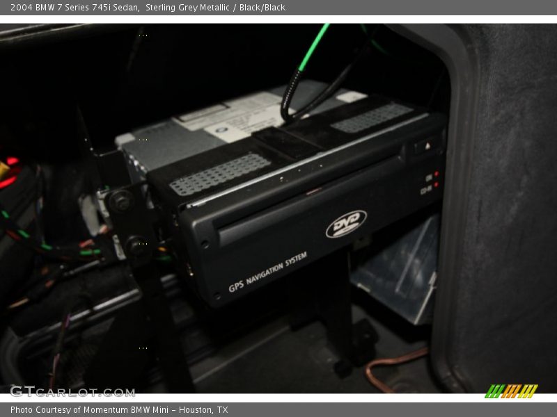 Sterling Grey Metallic / Black/Black 2004 BMW 7 Series 745i Sedan