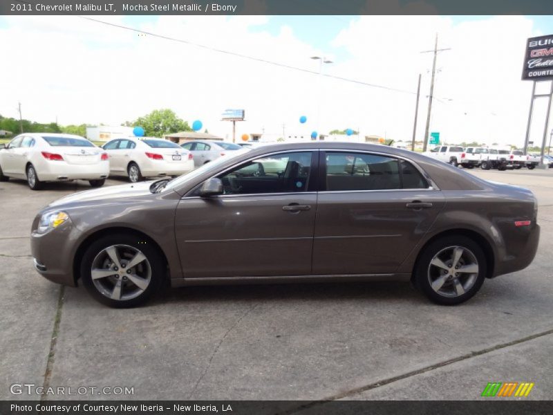 Mocha Steel Metallic / Ebony 2011 Chevrolet Malibu LT