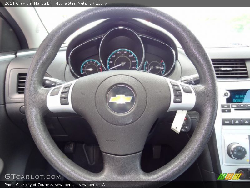 Mocha Steel Metallic / Ebony 2011 Chevrolet Malibu LT