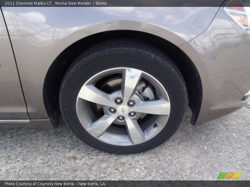 Mocha Steel Metallic / Ebony 2011 Chevrolet Malibu LT