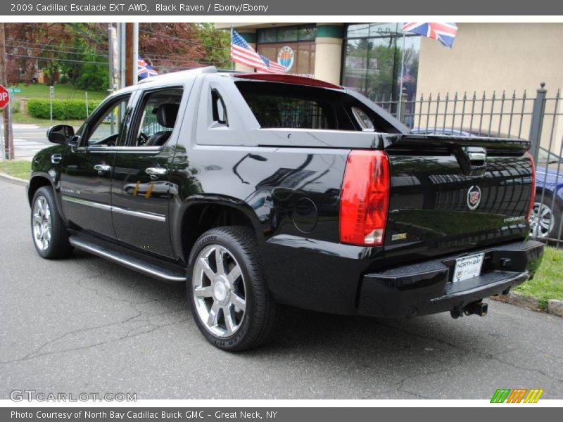 Black Raven / Ebony/Ebony 2009 Cadillac Escalade EXT AWD