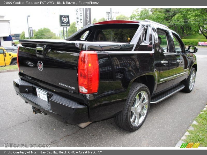 Black Raven / Ebony/Ebony 2009 Cadillac Escalade EXT AWD