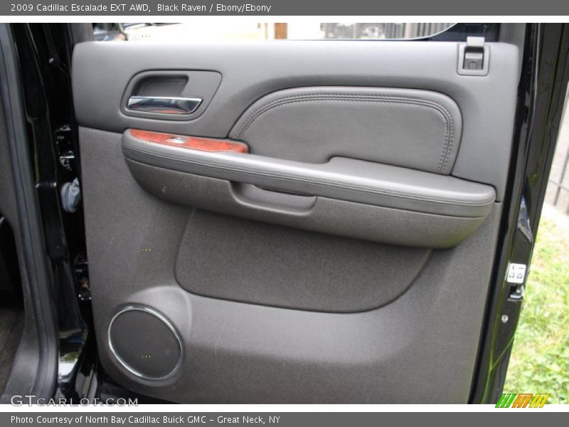 Black Raven / Ebony/Ebony 2009 Cadillac Escalade EXT AWD