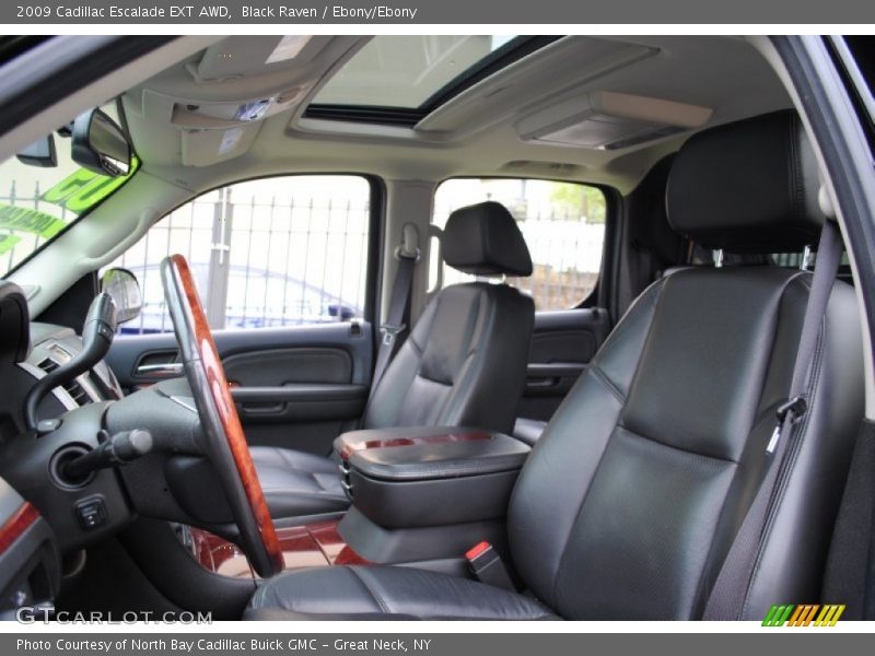 Black Raven / Ebony/Ebony 2009 Cadillac Escalade EXT AWD