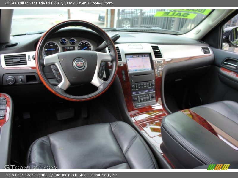 Black Raven / Ebony/Ebony 2009 Cadillac Escalade EXT AWD