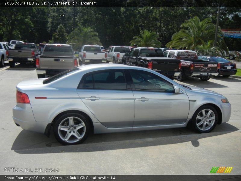 Satin Silver Metallic / Parchment 2005 Acura TL 3.2