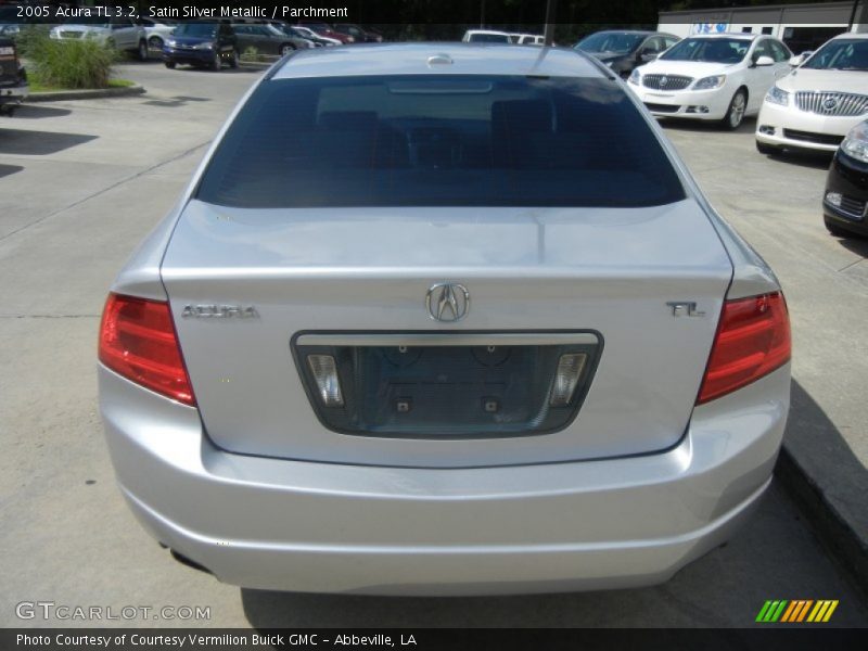 Satin Silver Metallic / Parchment 2005 Acura TL 3.2