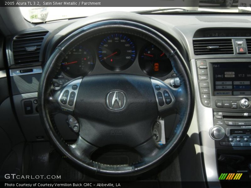 Satin Silver Metallic / Parchment 2005 Acura TL 3.2