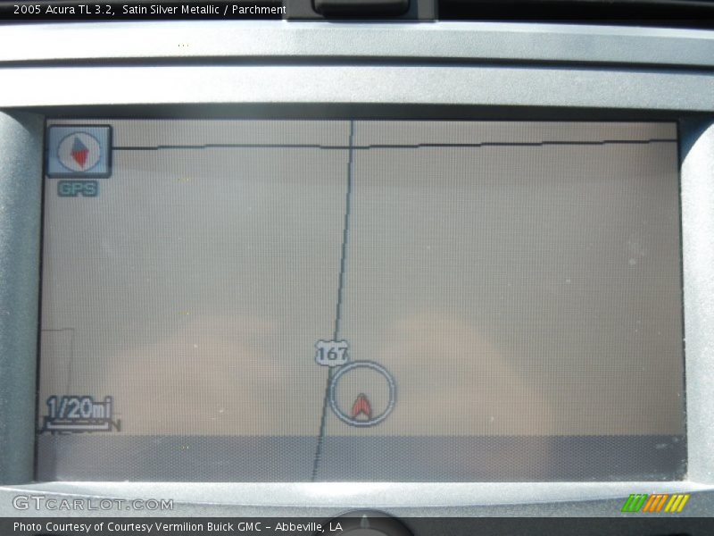 Satin Silver Metallic / Parchment 2005 Acura TL 3.2