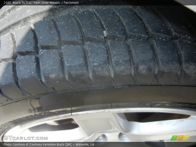 Satin Silver Metallic / Parchment 2005 Acura TL 3.2