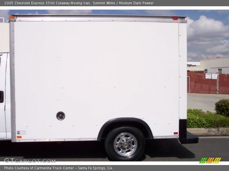 Summit White / Medium Dark Pewter 2005 Chevrolet Express 3500 Cutaway Moving Van