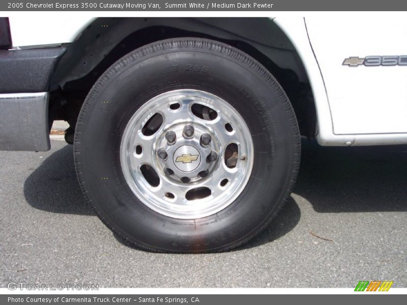 Summit White / Medium Dark Pewter 2005 Chevrolet Express 3500 Cutaway Moving Van