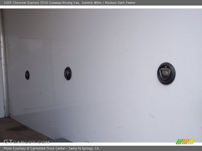 Summit White / Medium Dark Pewter 2005 Chevrolet Express 3500 Cutaway Moving Van