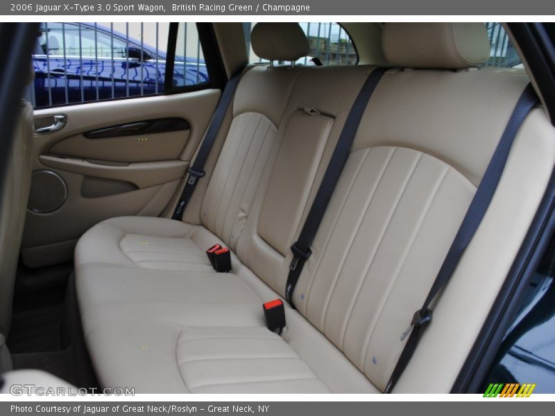  2006 X-Type 3.0 Sport Wagon Champagne Interior