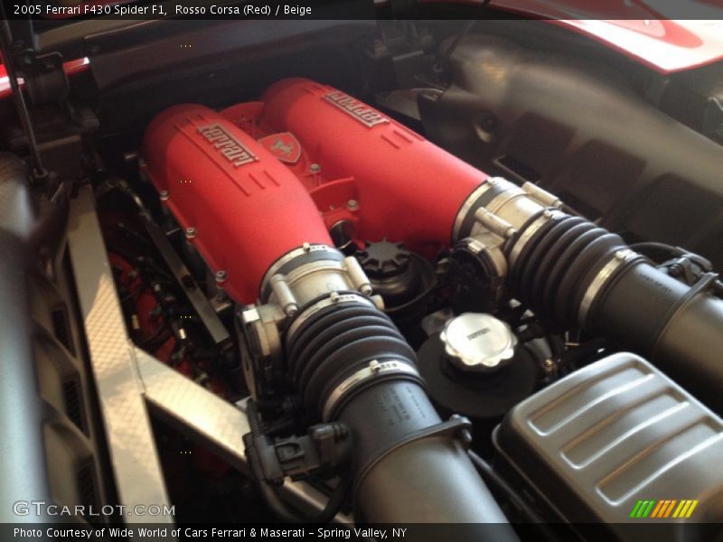  2005 F430 Spider F1 Engine - 4.3 Liter DOHC 32-Valve V8