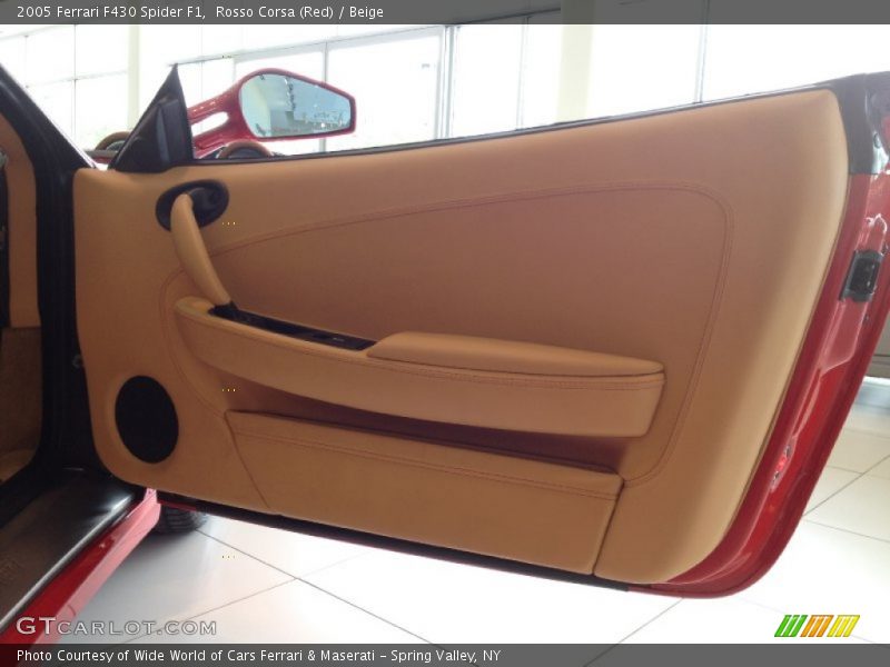 Rosso Corsa (Red) / Beige 2005 Ferrari F430 Spider F1