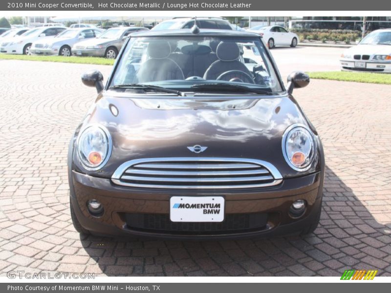 Hot Chocolate Metallic / Lounge Hot Chocolate Leather 2010 Mini Cooper Convertible