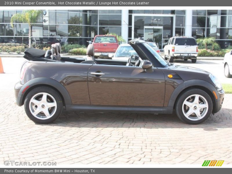 Hot Chocolate Metallic / Lounge Hot Chocolate Leather 2010 Mini Cooper Convertible