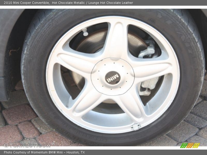 Hot Chocolate Metallic / Lounge Hot Chocolate Leather 2010 Mini Cooper Convertible