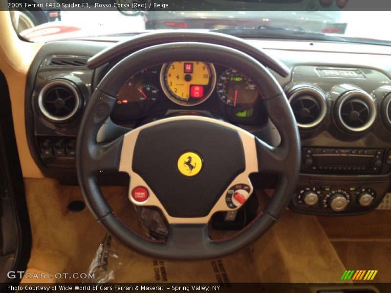 2005 F430 Spider F1 Steering Wheel