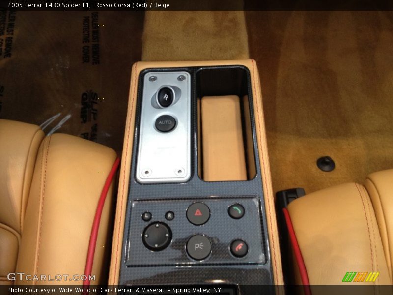 Rosso Corsa (Red) / Beige 2005 Ferrari F430 Spider F1