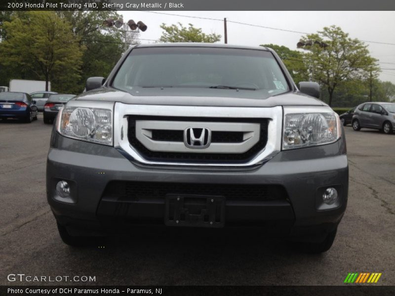 Sterling Gray Metallic / Black 2009 Honda Pilot Touring 4WD