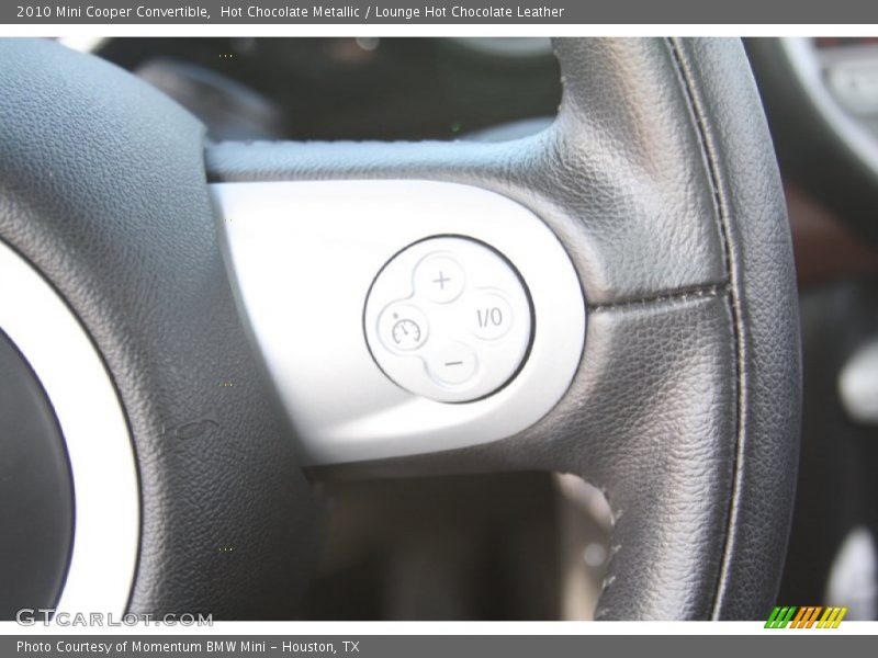 Hot Chocolate Metallic / Lounge Hot Chocolate Leather 2010 Mini Cooper Convertible