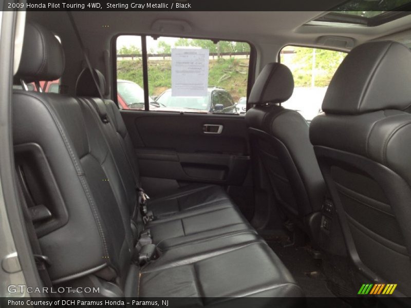 Sterling Gray Metallic / Black 2009 Honda Pilot Touring 4WD