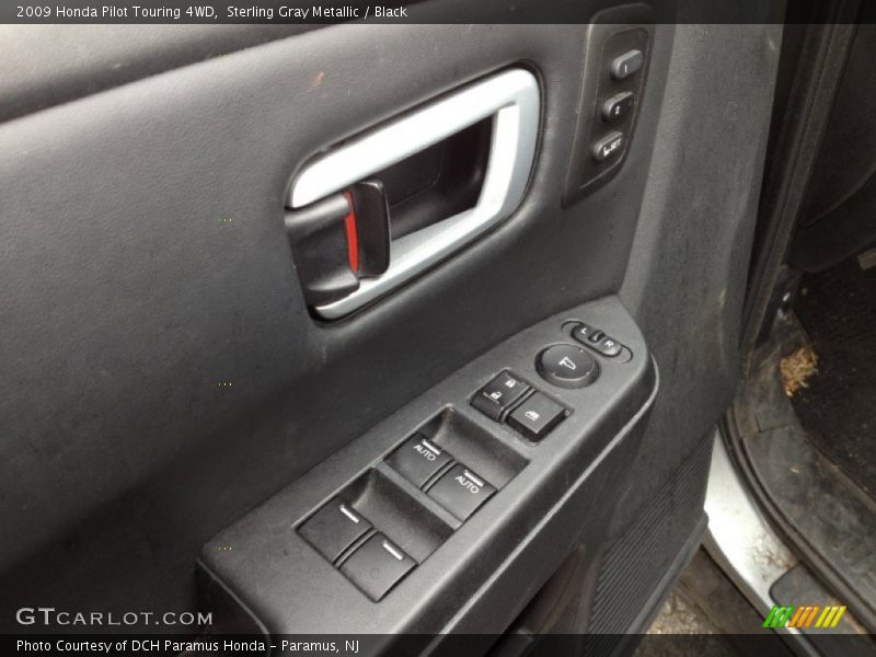 Sterling Gray Metallic / Black 2009 Honda Pilot Touring 4WD