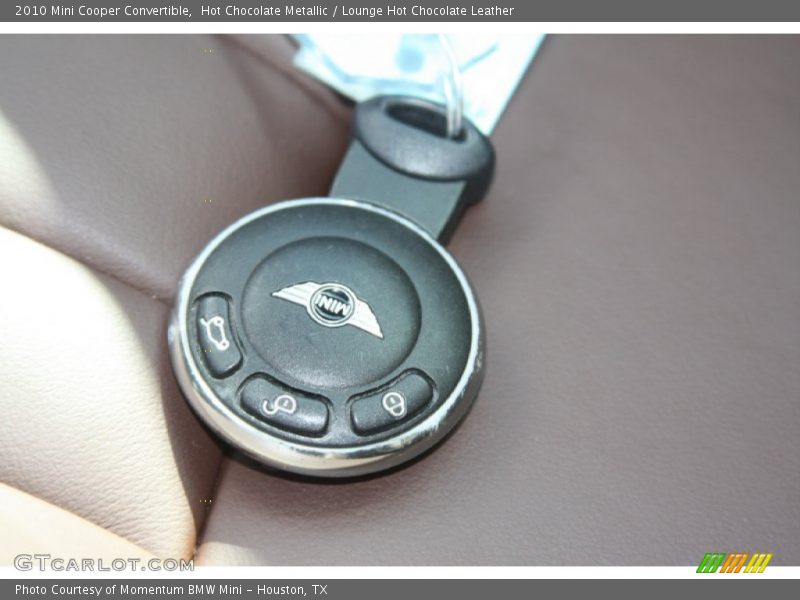 Hot Chocolate Metallic / Lounge Hot Chocolate Leather 2010 Mini Cooper Convertible