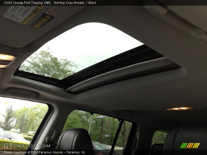 Sterling Gray Metallic / Black 2009 Honda Pilot Touring 4WD