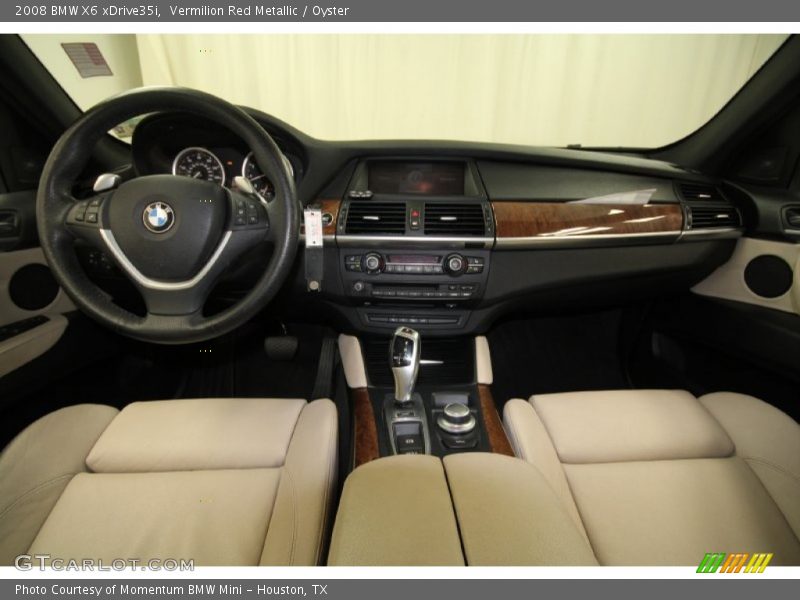 Vermilion Red Metallic / Oyster 2008 BMW X6 xDrive35i