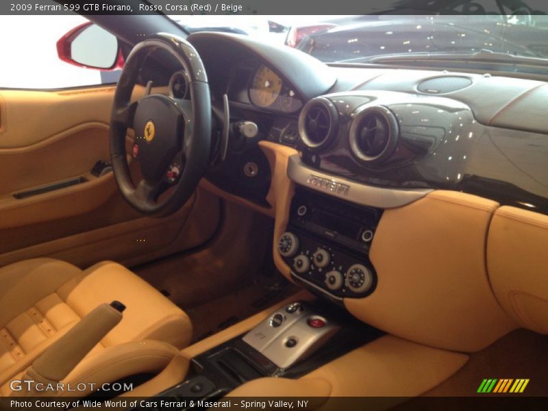 Rosso Corsa (Red) / Beige 2009 Ferrari 599 GTB Fiorano