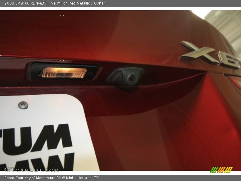 Vermilion Red Metallic / Oyster 2008 BMW X6 xDrive35i