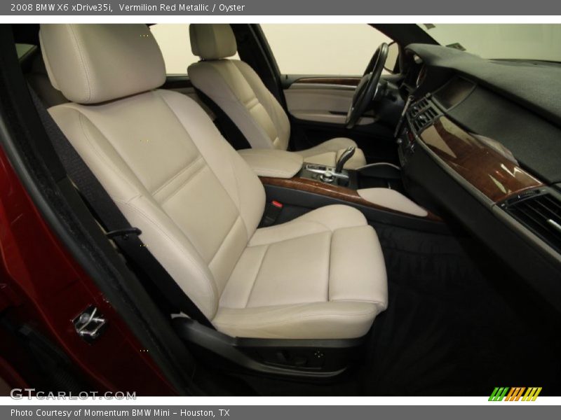 Vermilion Red Metallic / Oyster 2008 BMW X6 xDrive35i