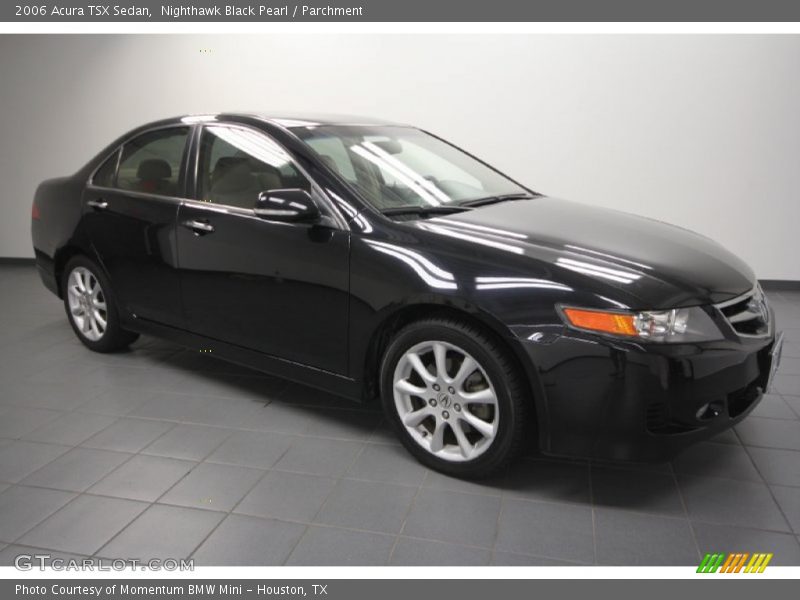 Nighthawk Black Pearl / Parchment 2006 Acura TSX Sedan
