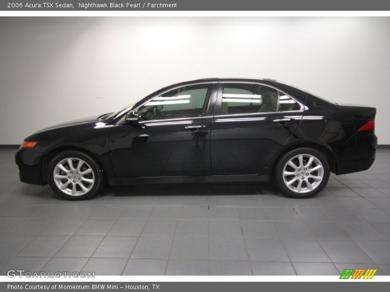 Nighthawk Black Pearl / Parchment 2006 Acura TSX Sedan