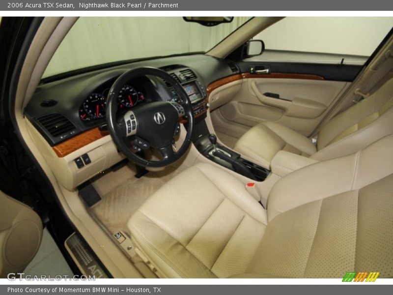 Nighthawk Black Pearl / Parchment 2006 Acura TSX Sedan