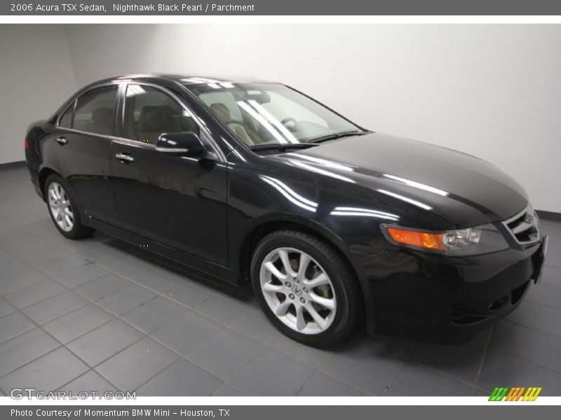 Nighthawk Black Pearl / Parchment 2006 Acura TSX Sedan