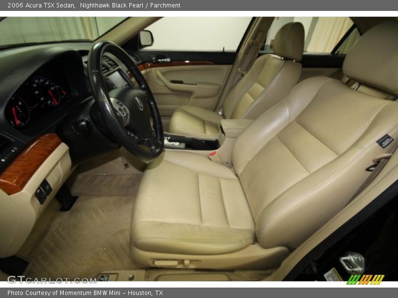 Nighthawk Black Pearl / Parchment 2006 Acura TSX Sedan
