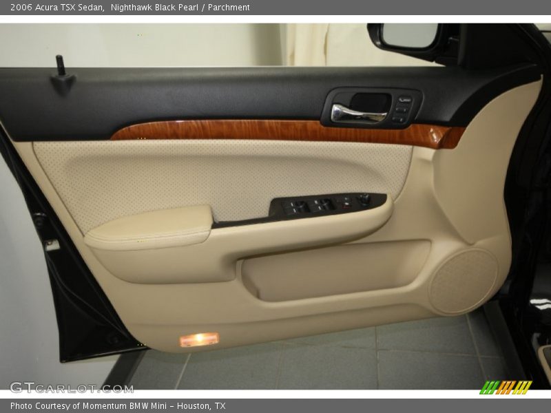 Nighthawk Black Pearl / Parchment 2006 Acura TSX Sedan