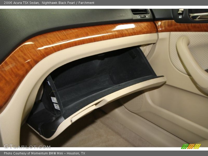 Nighthawk Black Pearl / Parchment 2006 Acura TSX Sedan