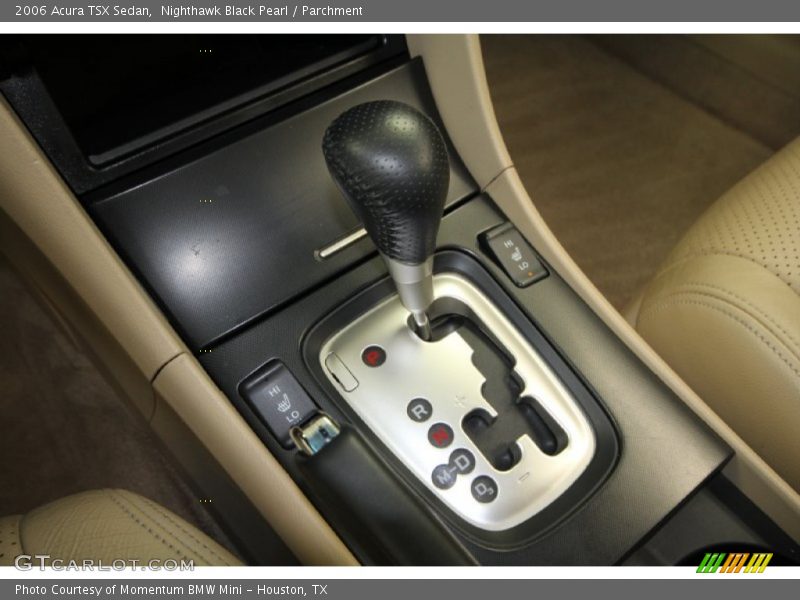 Nighthawk Black Pearl / Parchment 2006 Acura TSX Sedan