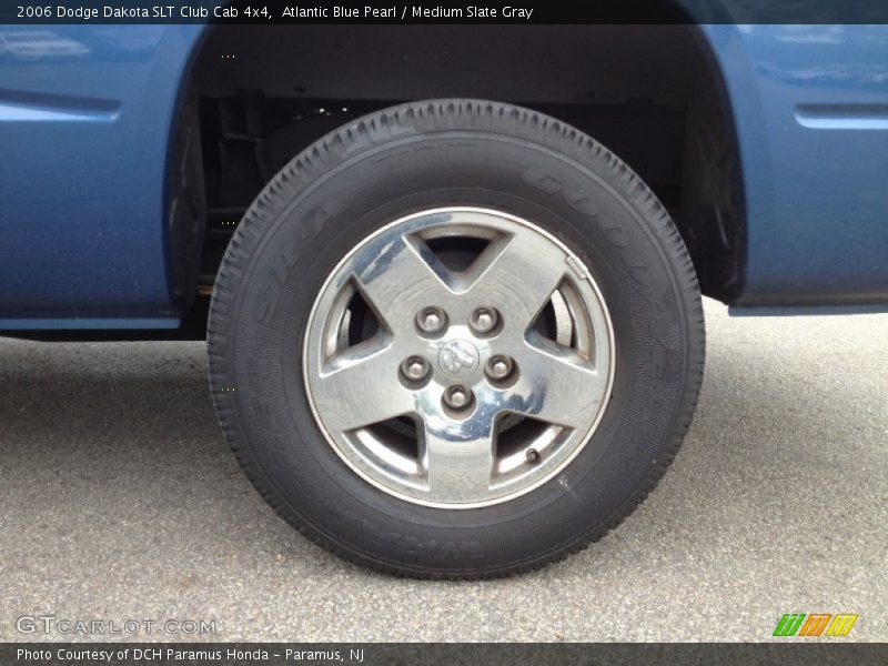 Atlantic Blue Pearl / Medium Slate Gray 2006 Dodge Dakota SLT Club Cab 4x4