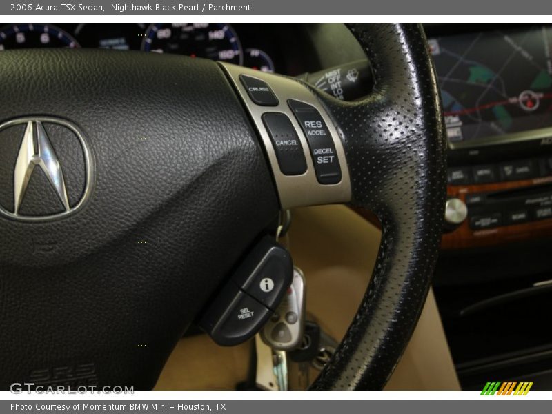 Nighthawk Black Pearl / Parchment 2006 Acura TSX Sedan