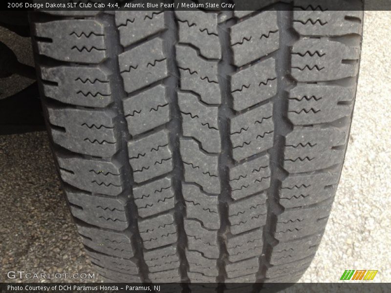 Atlantic Blue Pearl / Medium Slate Gray 2006 Dodge Dakota SLT Club Cab 4x4