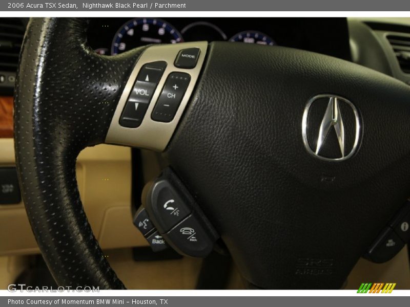 Nighthawk Black Pearl / Parchment 2006 Acura TSX Sedan