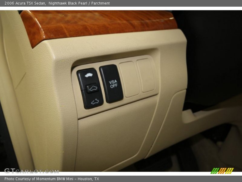 Nighthawk Black Pearl / Parchment 2006 Acura TSX Sedan