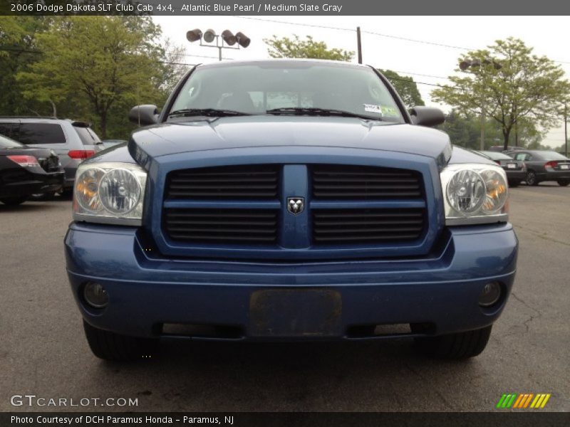 Atlantic Blue Pearl / Medium Slate Gray 2006 Dodge Dakota SLT Club Cab 4x4